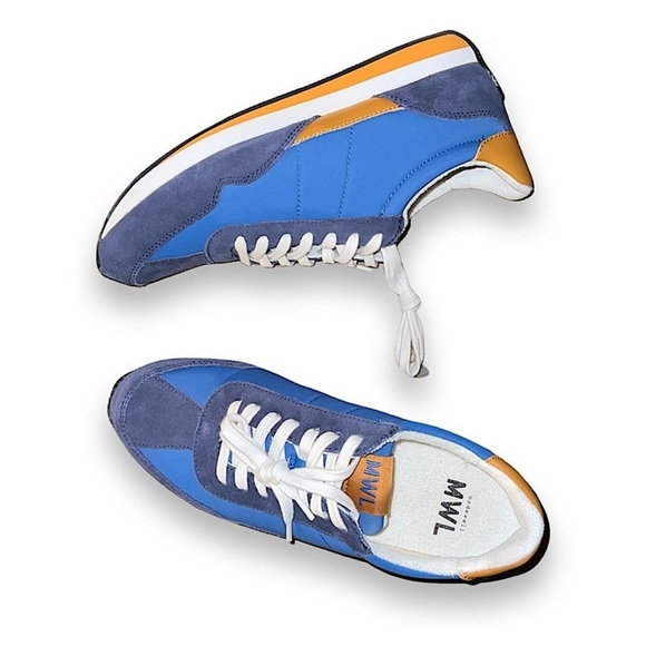 Madewell League Sneakers in Navy Suede NK123 Spring 2023 Men Women - Picture 5 of 8